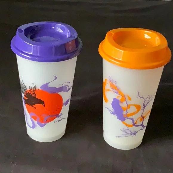 Starbucks | Kitchen | Starbucks Halloween 222 Cups Glow In The Dark Sold  Separately | Poshmark